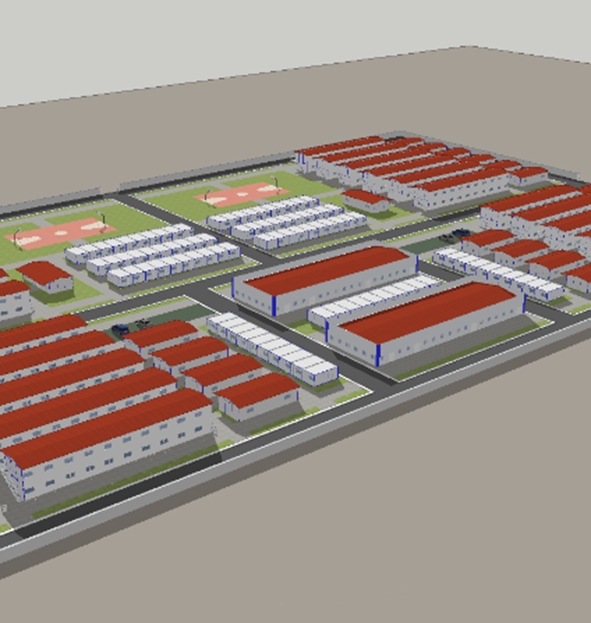 Bản đồ lắp ráp nhà chứa gói phẳng